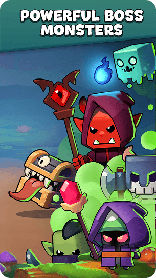 Bosses and monsters